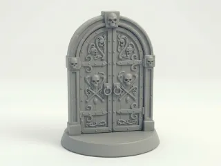 Crypt door