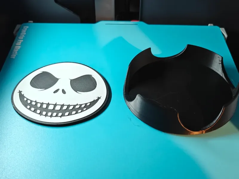 Conjunto de Porta-Copos Jack Skellington