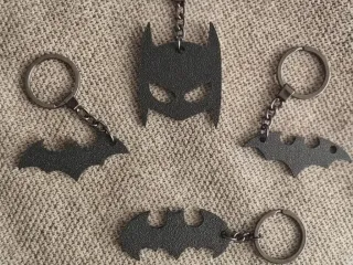 Dark Knight Bat Keychains – Minimal Superhero EDC