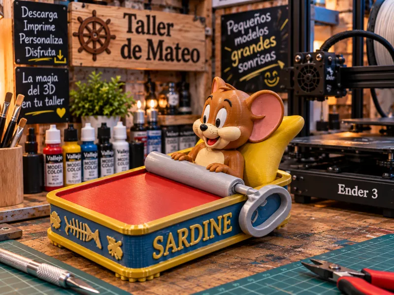 Mickey Sardinero de Navidad