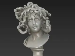 Escultura Medusa
