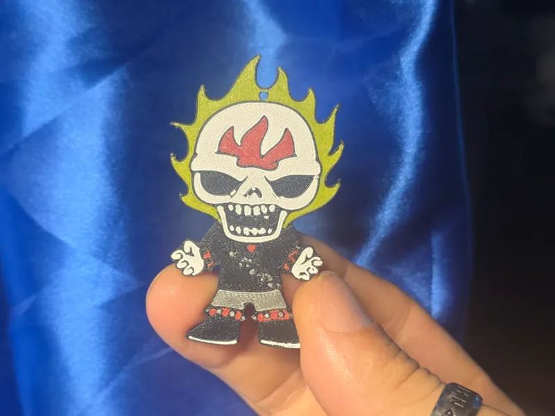 Calavera fuego