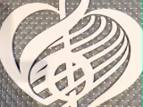 Treble Clef Heart Shape-0