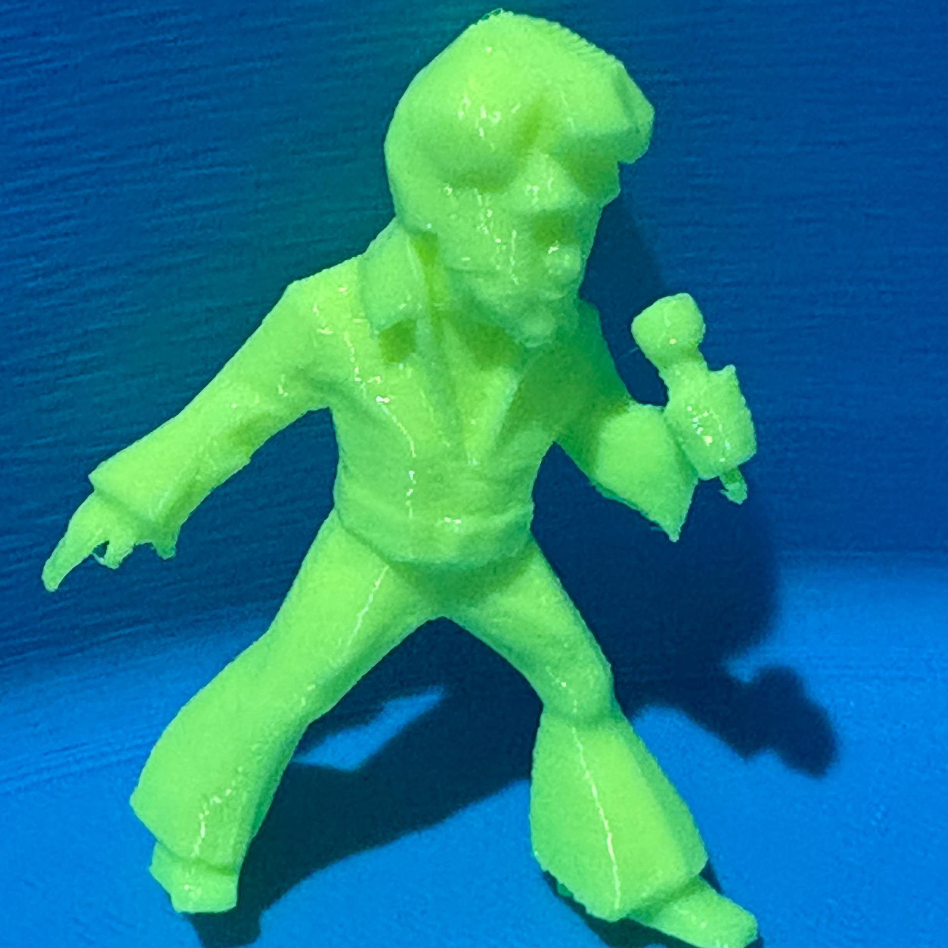 3D Printer Files | 3MF File | Elvis Presley (Lowpoly) | Creality Cloud
