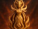 Chess Queen Celestial Flame-0