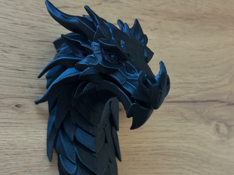 Gancho de Parede – Cabeça de Dragão Ultra Detalhada