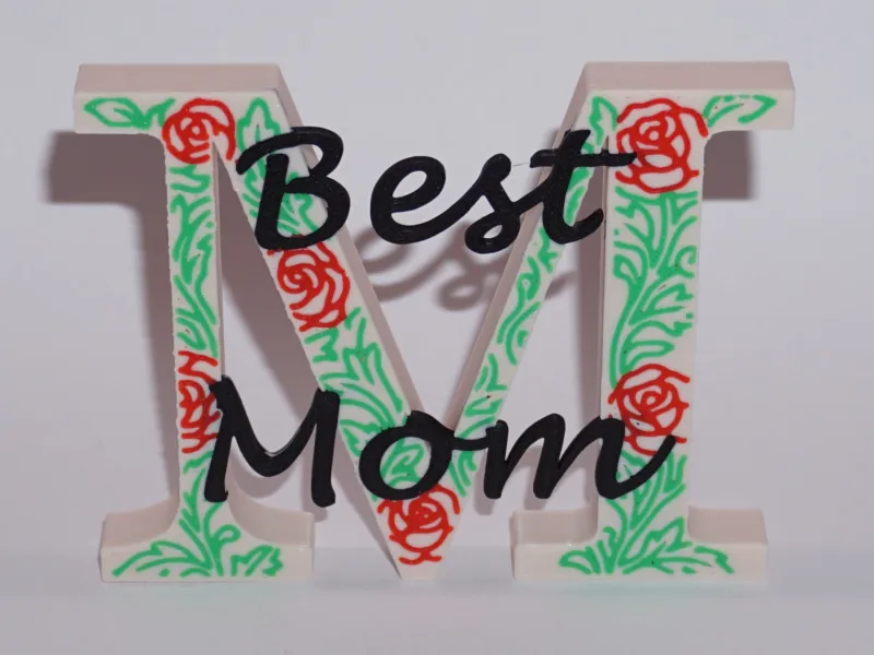 Decorative Letter M for Mom | Mother's Day Gift