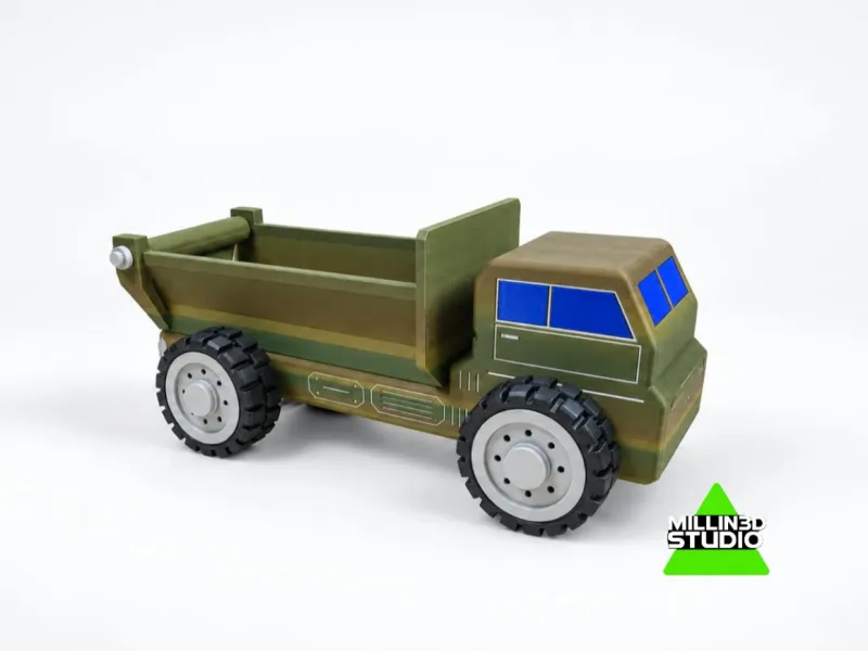 Military Dump Truck – Interchangeable Truck Series