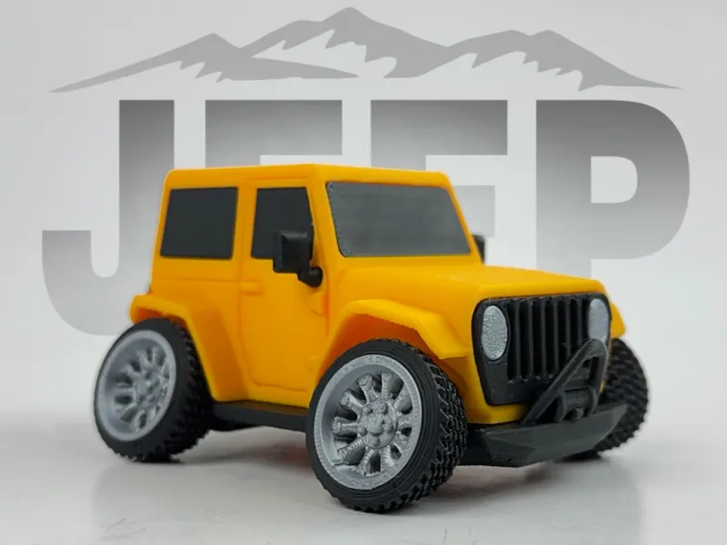Tooned JEEP - model kit
