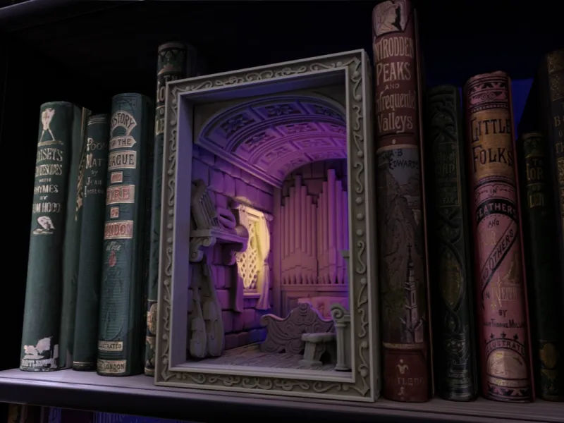 Bards Kammer-Booknook