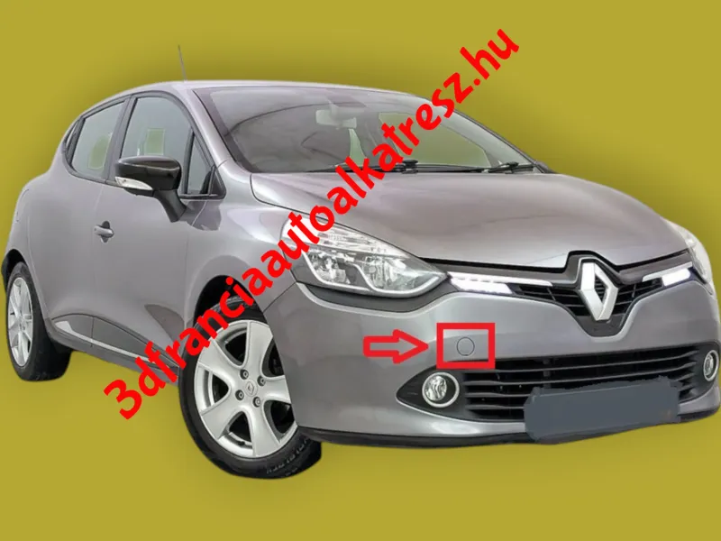 Renault Clio IV front towbar cover (2012–2016)