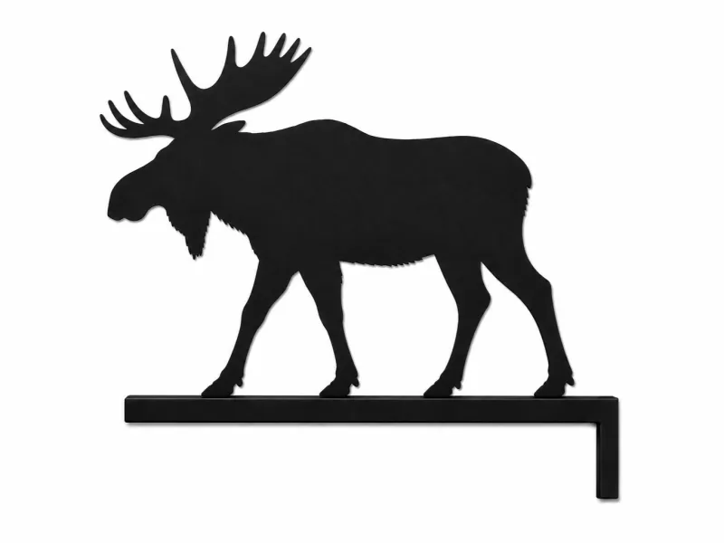 Elk door sign