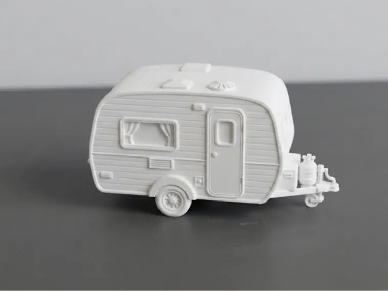 Travel Trailer - Decorative Camping Model