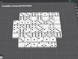 DOMINO GAME– 28 Tiles Wooden Box Set