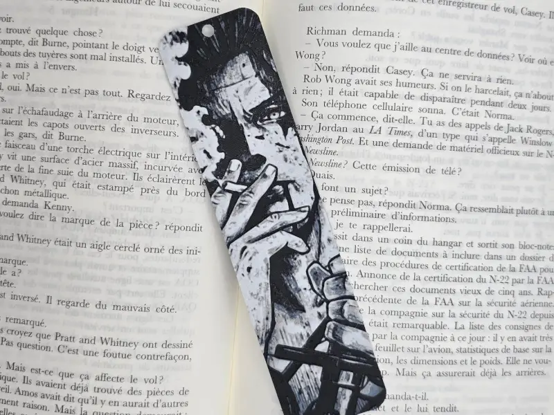 Bookmark Yami black Clover