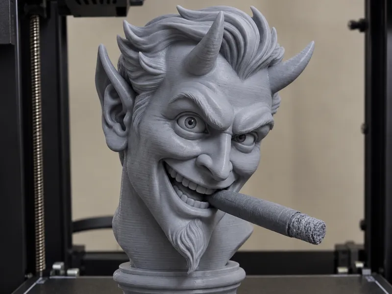 Smoking devil