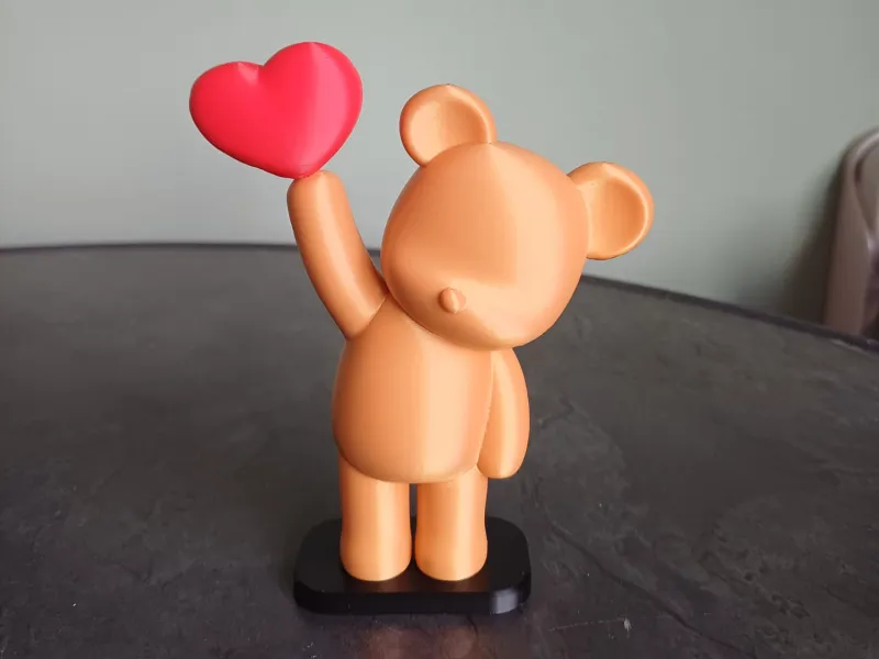 Schattige beer met hart – Zoet liefdescadeau