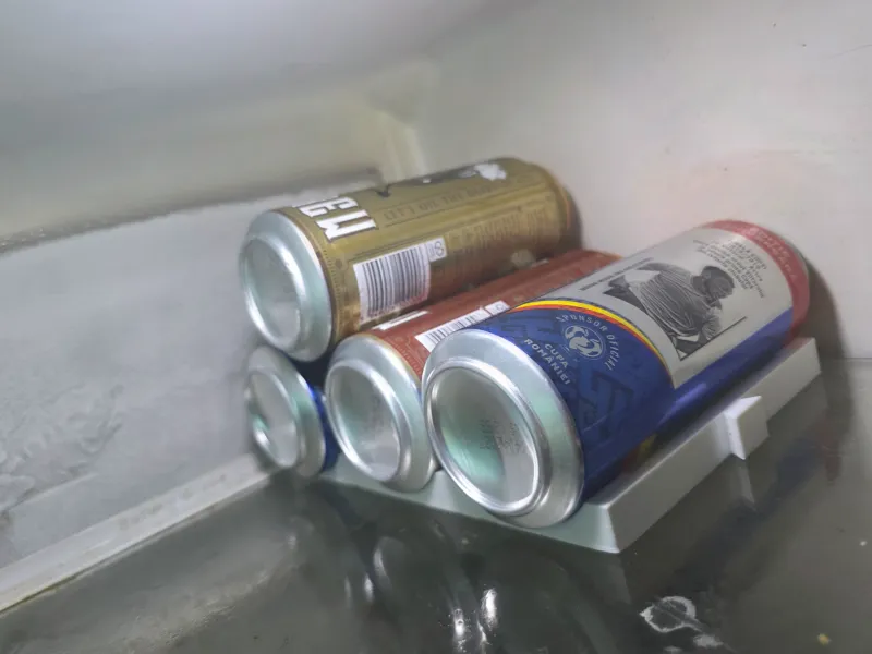 冰箱模块化0.5升啤酒罐收纳架