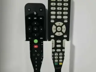 double remote control holder