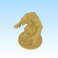 Troll 2mini for D&D, Heroquest, DSA, RPG-0