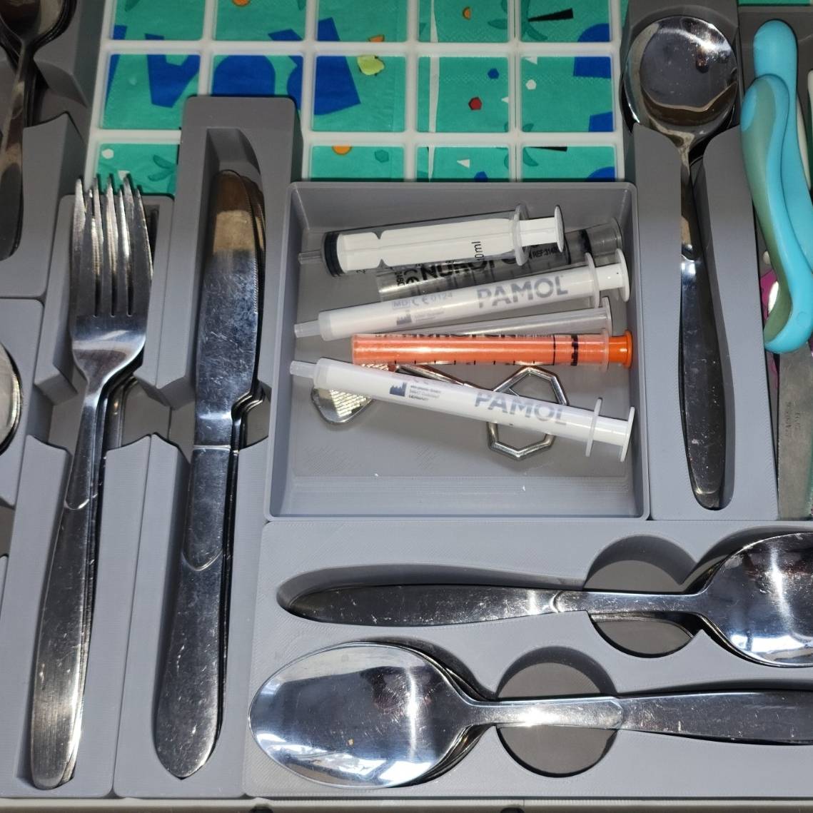 3D Printer Files | 3MF File | Gridfinity Kitchen Drawer | Creality Cloud