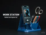 Modular Desk Organizer System| iPhone Stand Module-0
