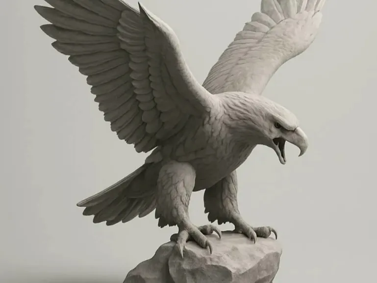 eagle detailed model