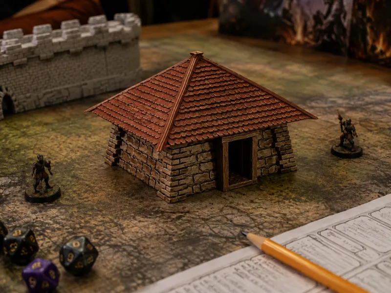 Small Fantasy House - DND terrain