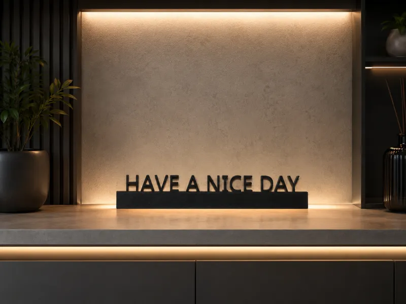 Have a Nice Day – Türschild