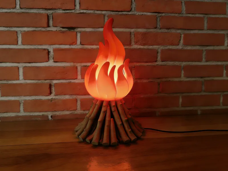 篝火小夜灯