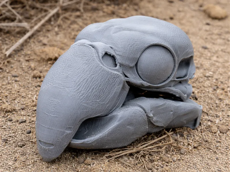 Sulphur-crested Cockatoo Skull