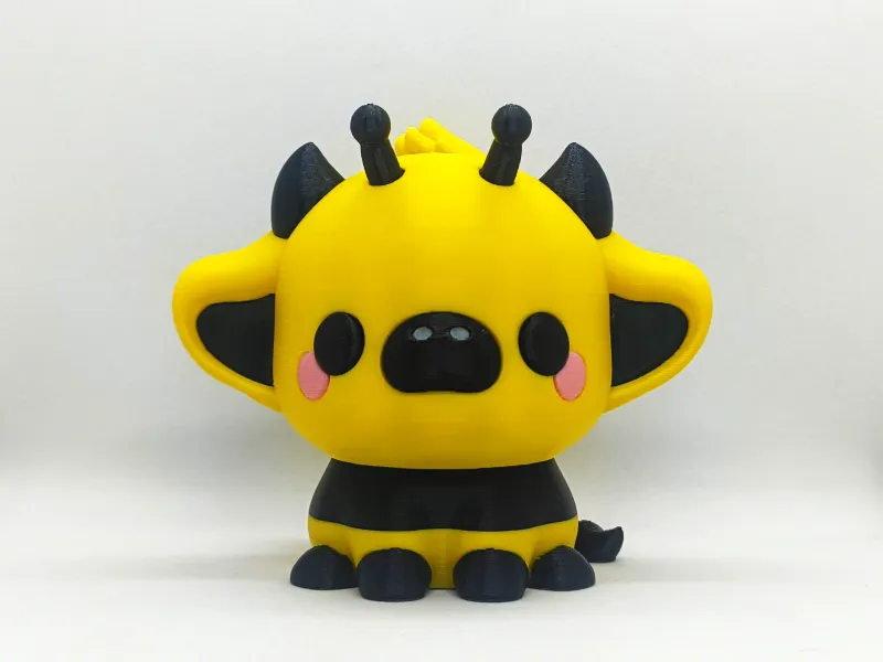 Vaca Kawaii - Abelha