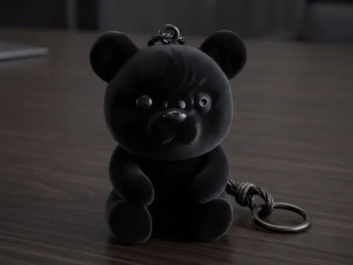 Cute Bear Keychain & Backpack Charm Pack