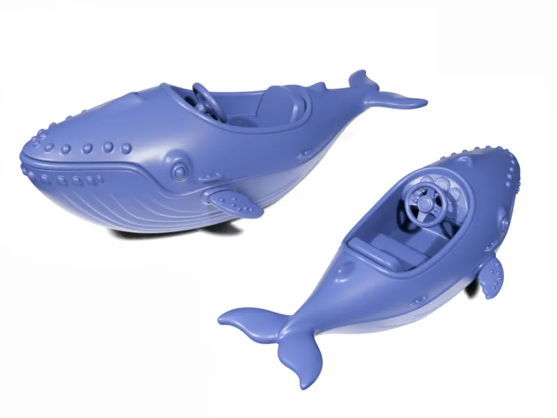 Toy whale boat 2