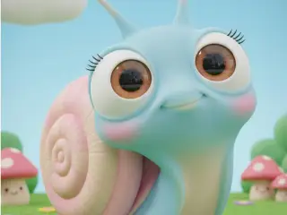 CUTE SNAIL