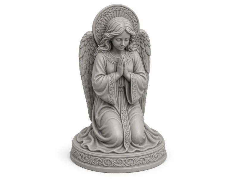 Kneeling Praying Angel
