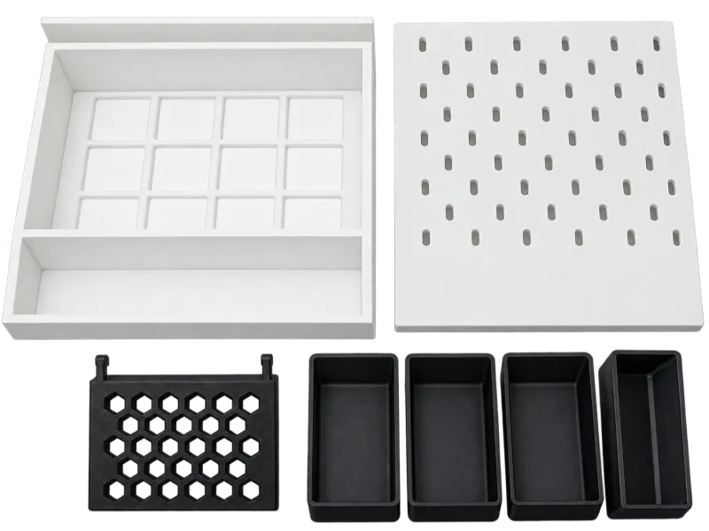 SKÅDIS Inspired Modular Organizer | Gridfinity Compatible