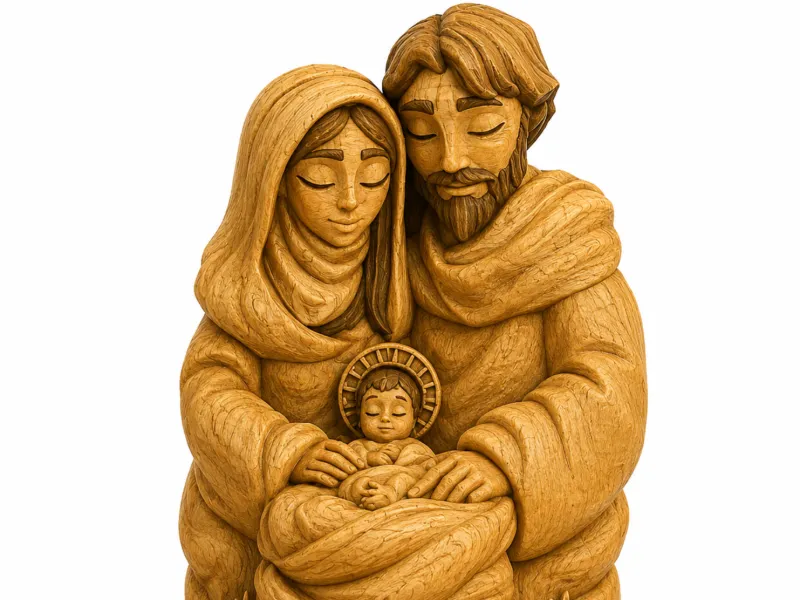 Holy Family sculpture