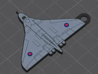 Avro Vulcan Keychain / Keyring