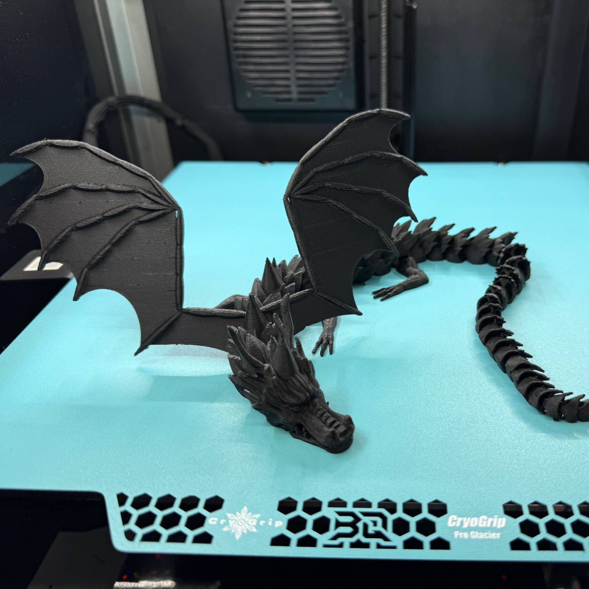 3D Printer Files | 3MF File | Articulated Winged Dragon | Creality Cloud