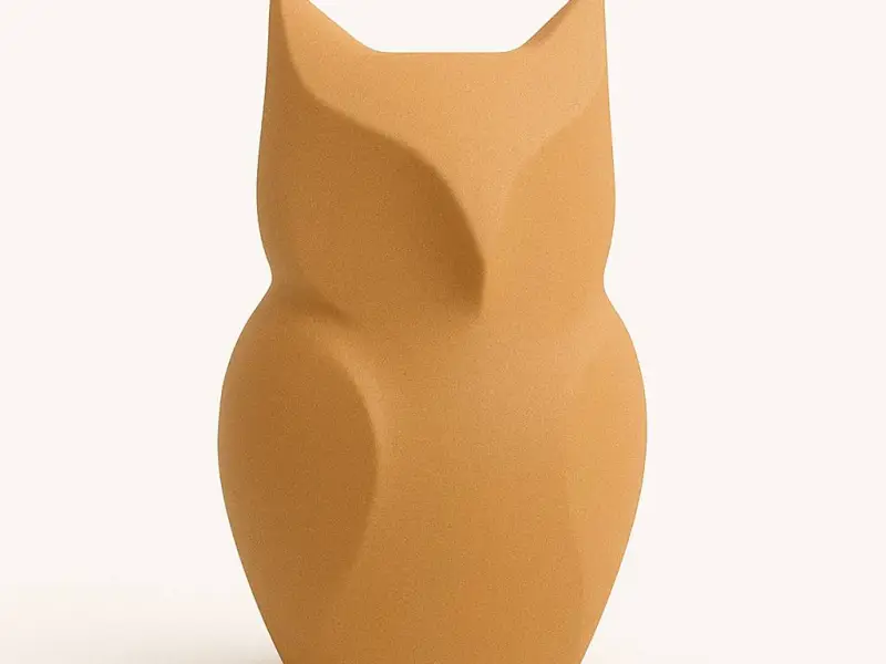 Terracotta owl