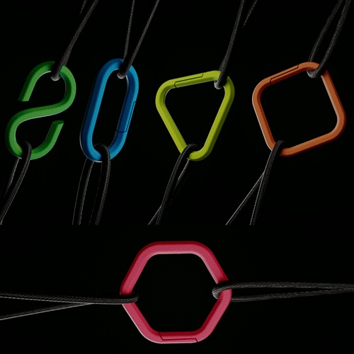 GeoClips | Modular Carabiner Set