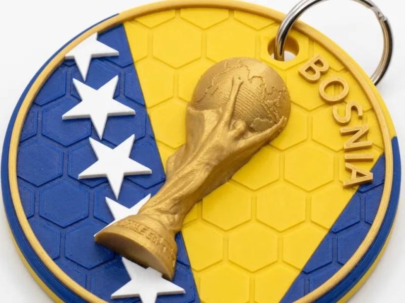 SCHLÜSSELANHÄNGER BOSNIEN WM