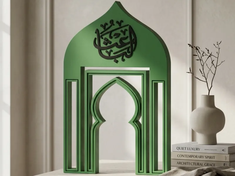 Al Baith Unique Islamic Desktop Decor 3D Model