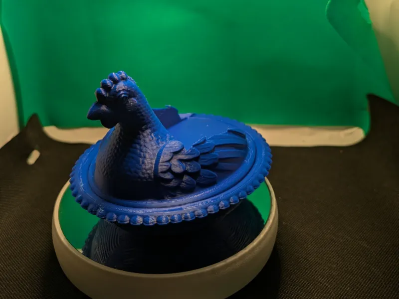 HEN ON NEST SPOON HOLDER