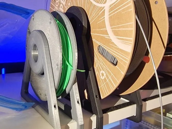 Mini-Spulenrolle für Filamentreste