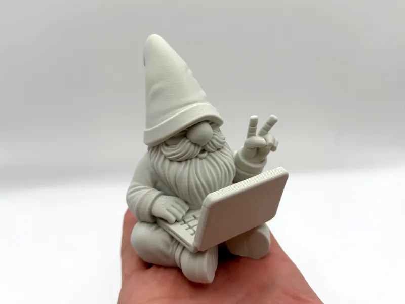 Laptop Garden Gnome