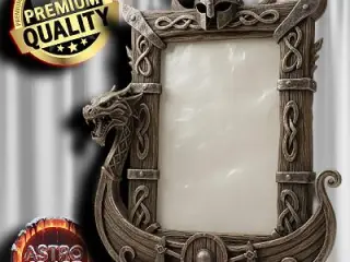 Viking Picture Wood Frame