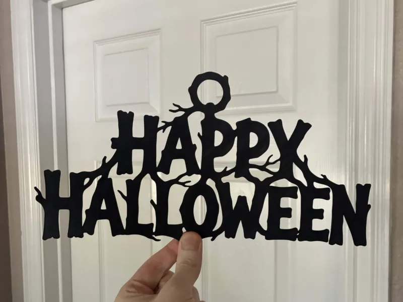 Happy Halloween Wall Sign