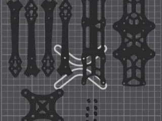 3D Printed Drone Frame